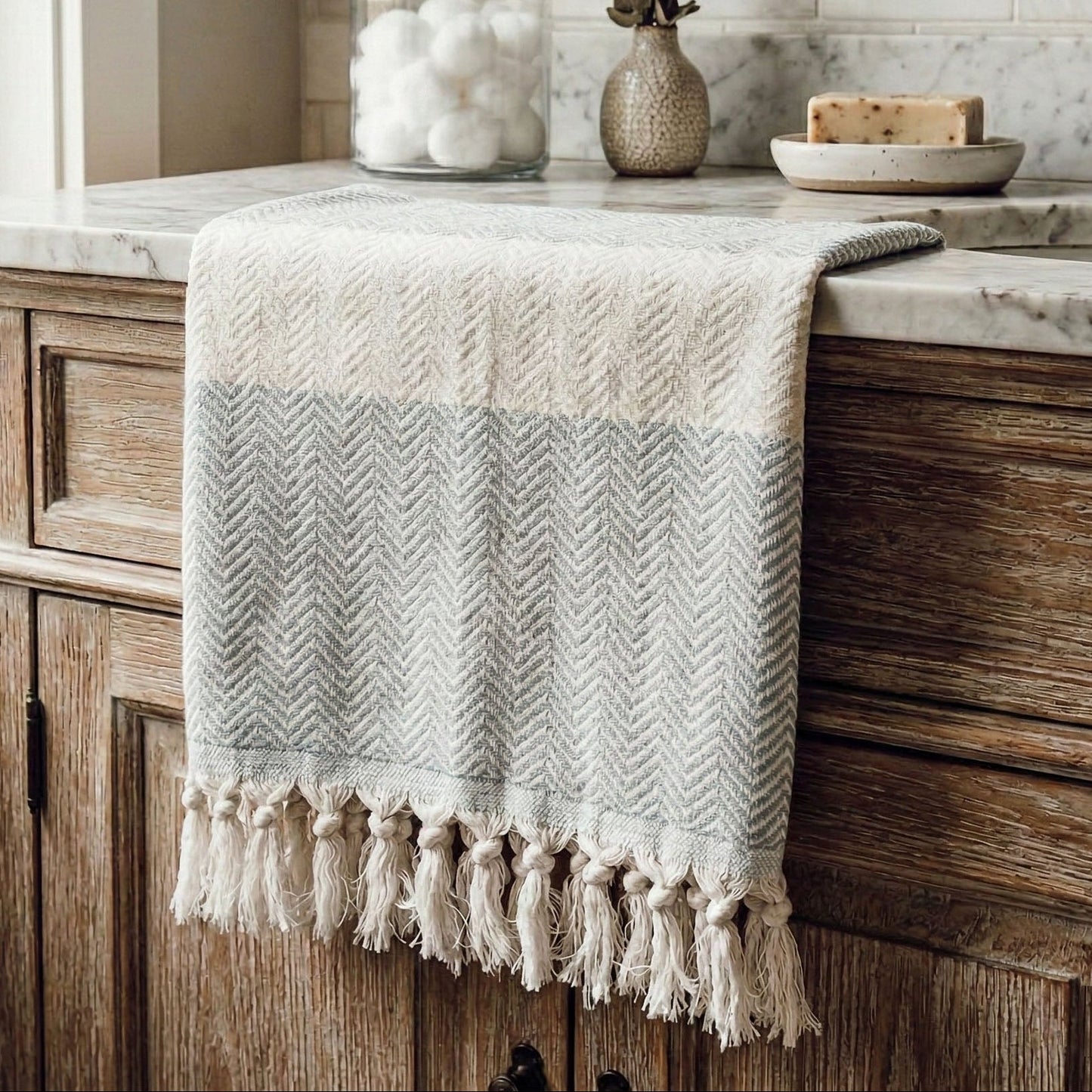Chevron Towel 200 GSM-0