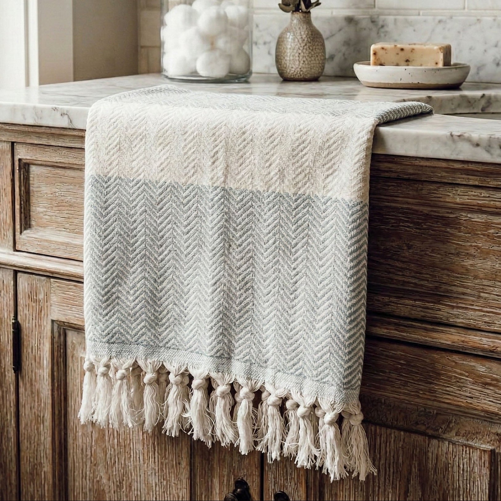 Chevron Towel 200 GSM-0