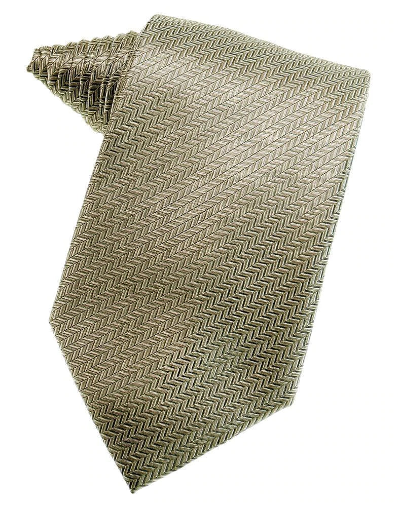 Herringbone Necktie Self Tie-2
