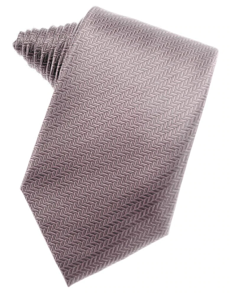 Herringbone Necktie Self Tie-19