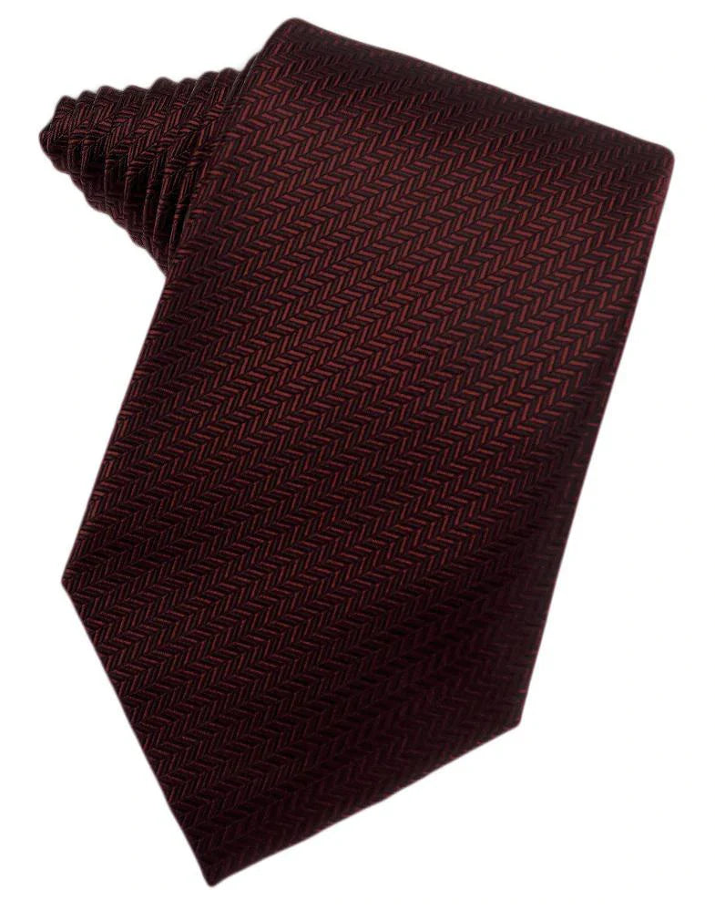 Herringbone Necktie Self Tie-31