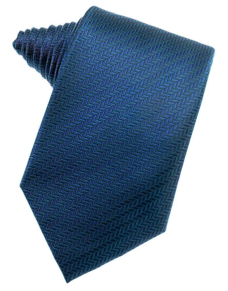 Herringbone Necktie Self Tie-49