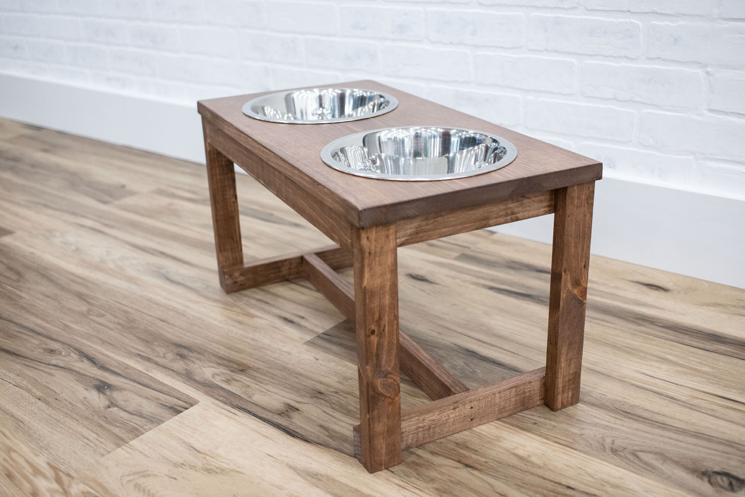 Elevated Dog Bowl Stand, Raised Pet Feeder-1