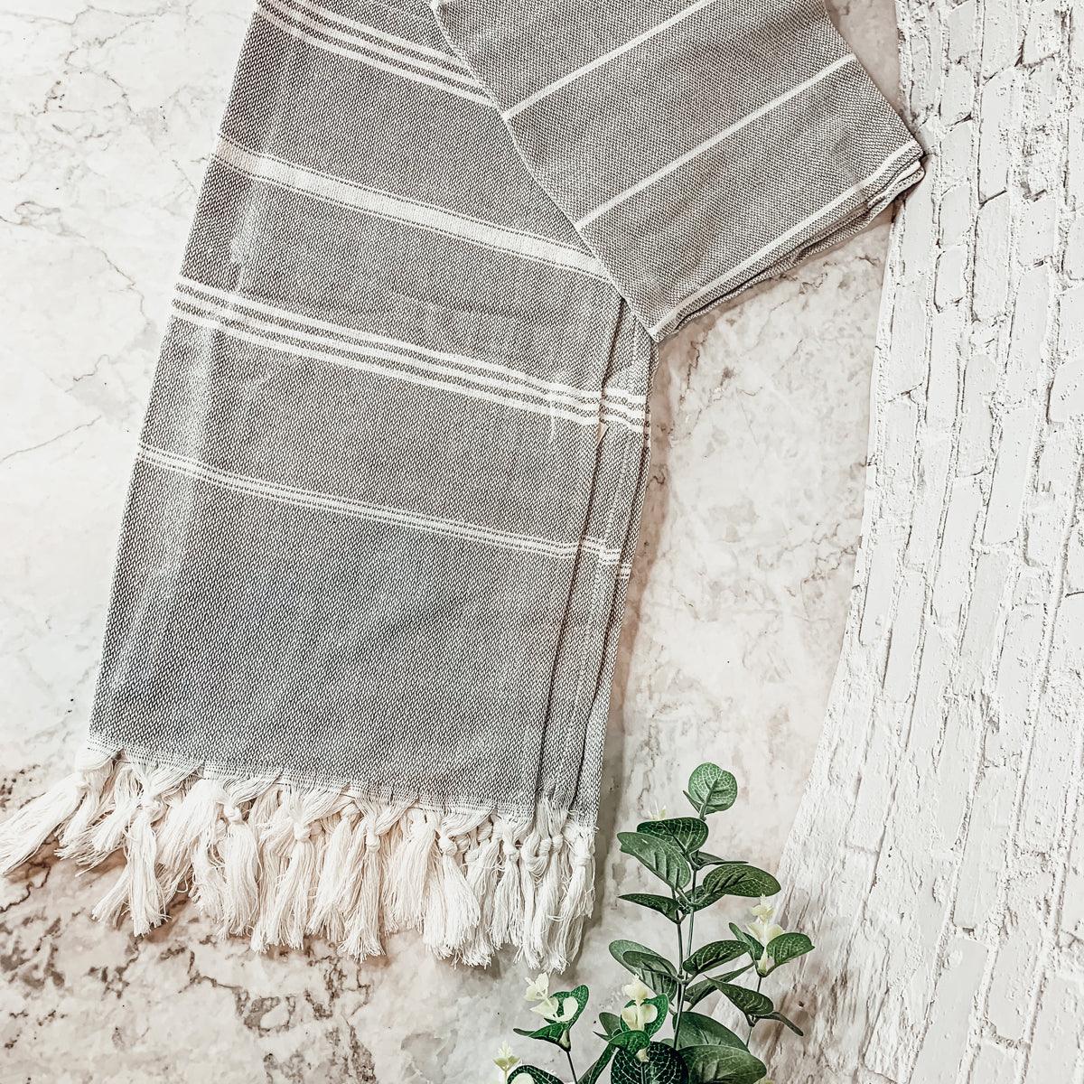 Haley Stripe Towel 180GSM-2