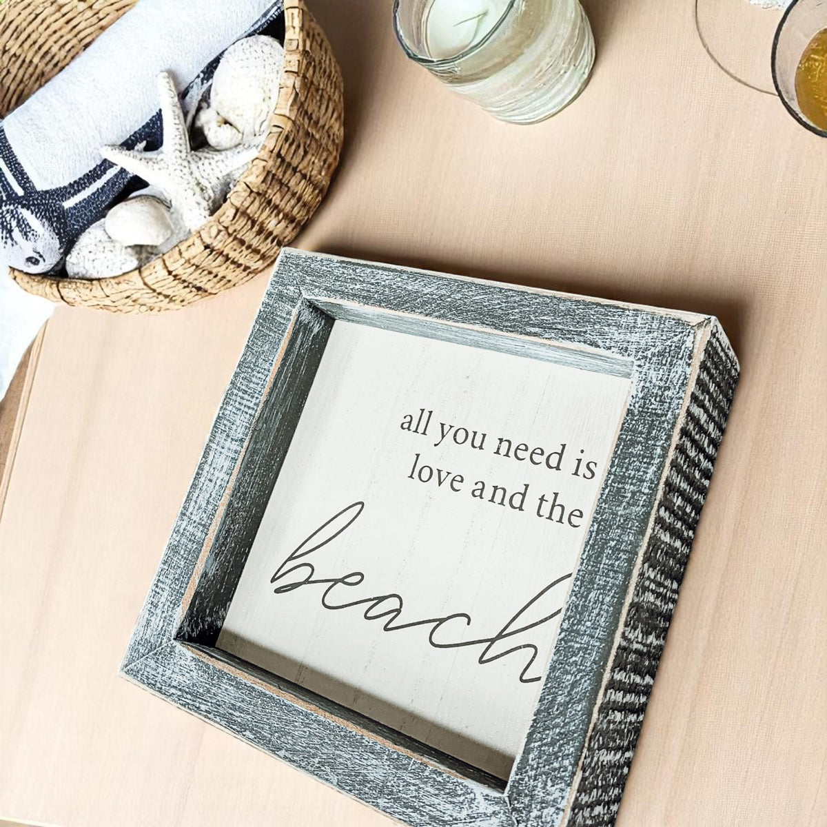 Love & Beach Sign-1