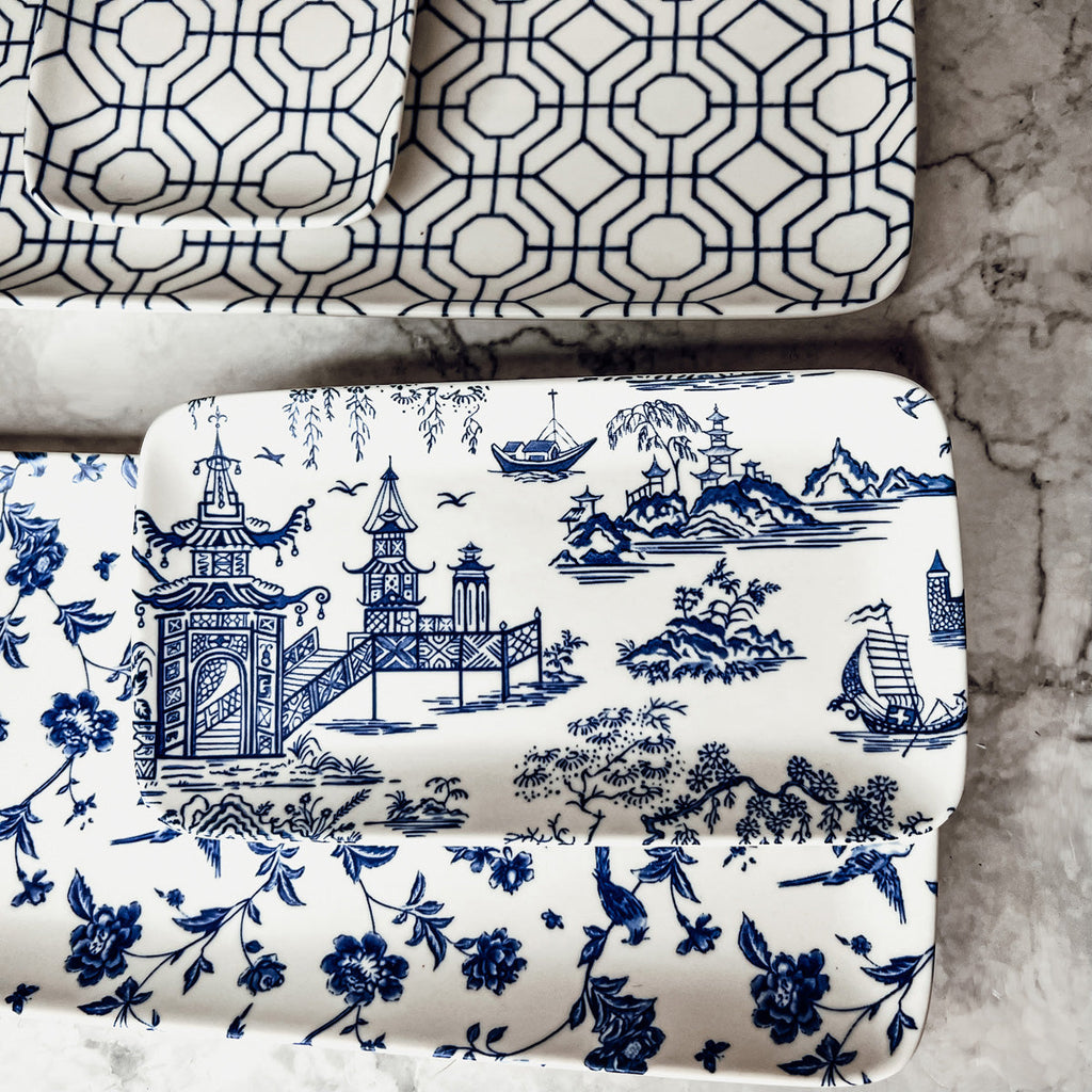 Chinoiserie Serving Set 4pc-4