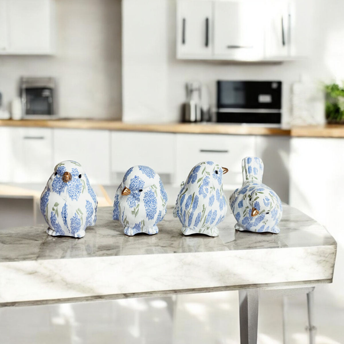 Blue Hydrangea Birds-0