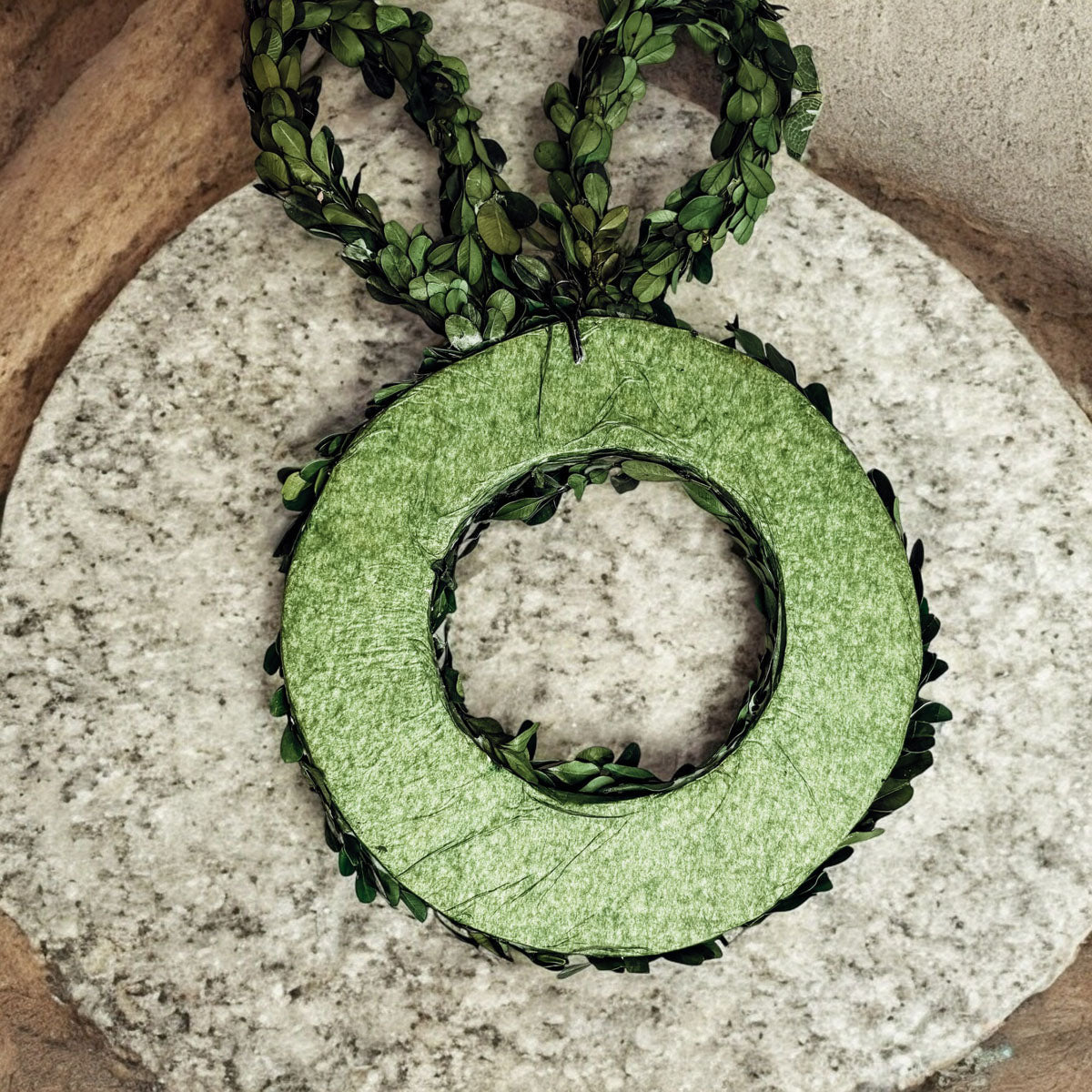 Bunny Wreath Boxwood-3