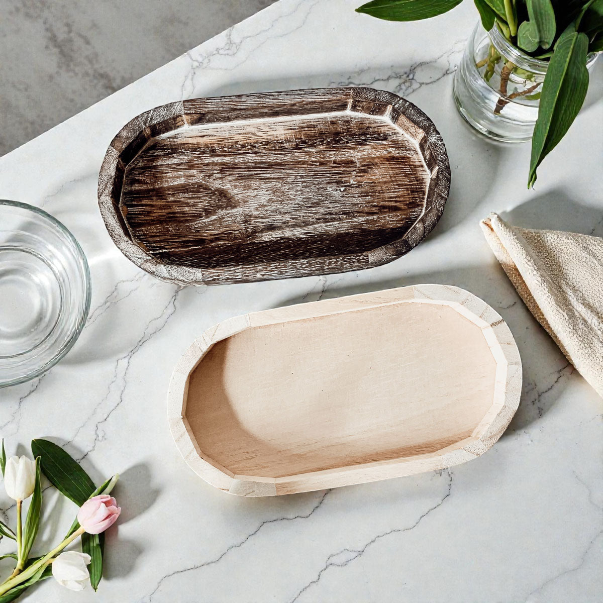 Rustic Wood Tray-2