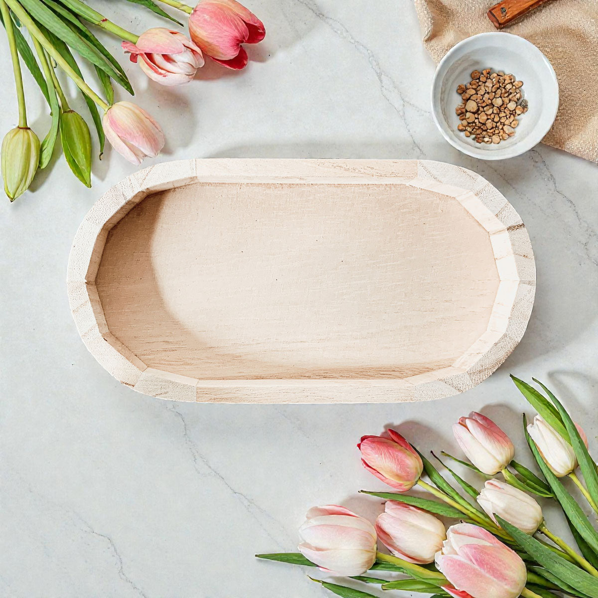 Rustic Wood Tray-1