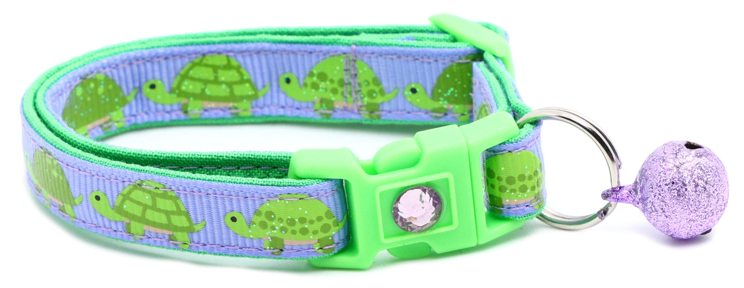 Turtle Breakaway Cat Collar-5