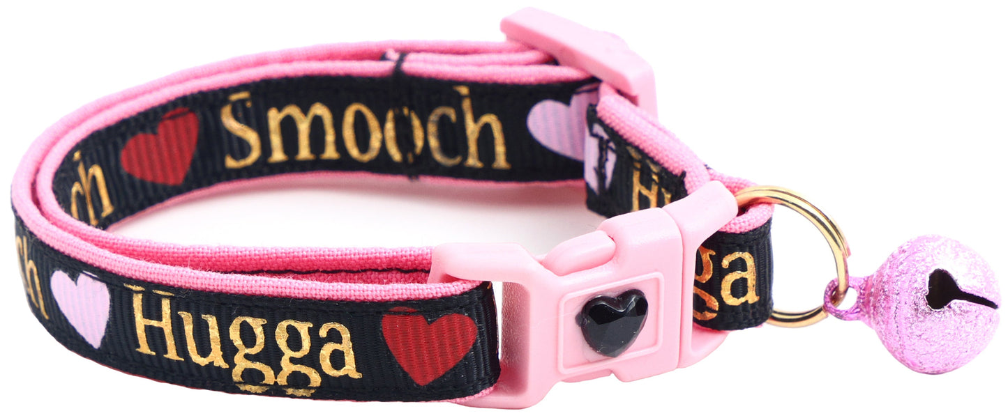Hugga Smooch Breakaway Cat Collar-5