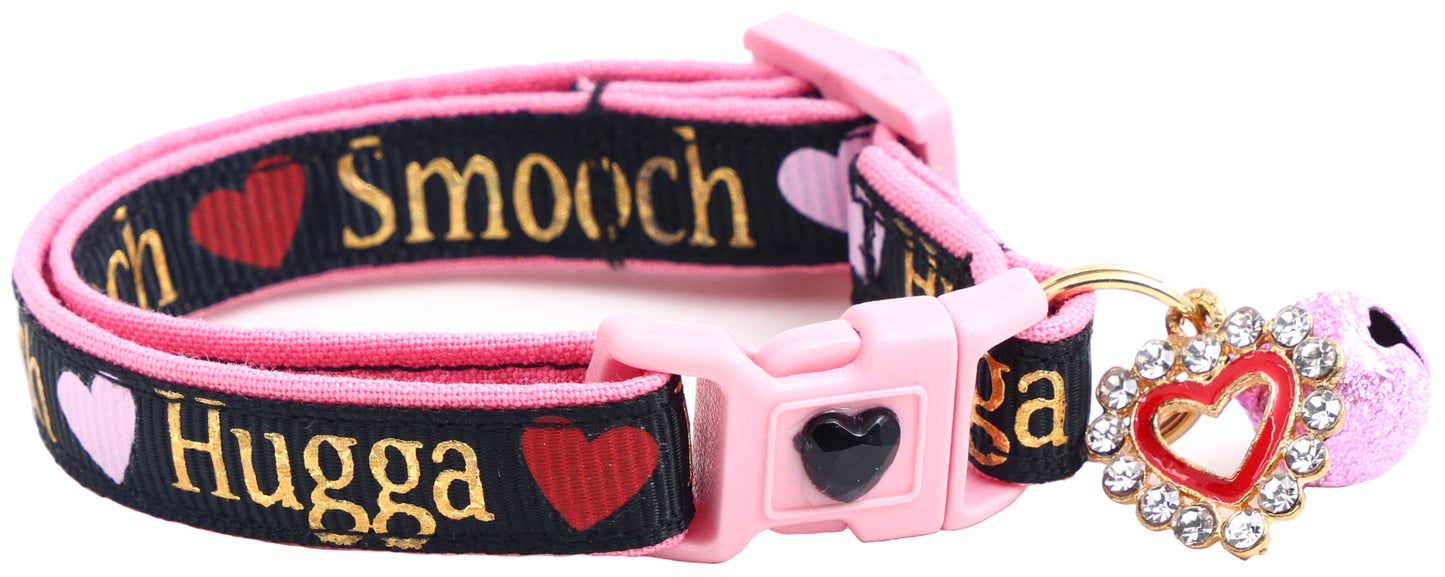 Hugga Smooch Breakaway Cat Collar-0