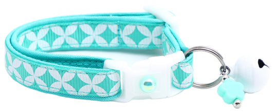 Aquamarine Modern Design Cat Collar-0