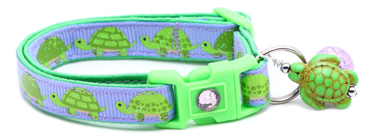 Turtle Breakaway Cat Collar-10