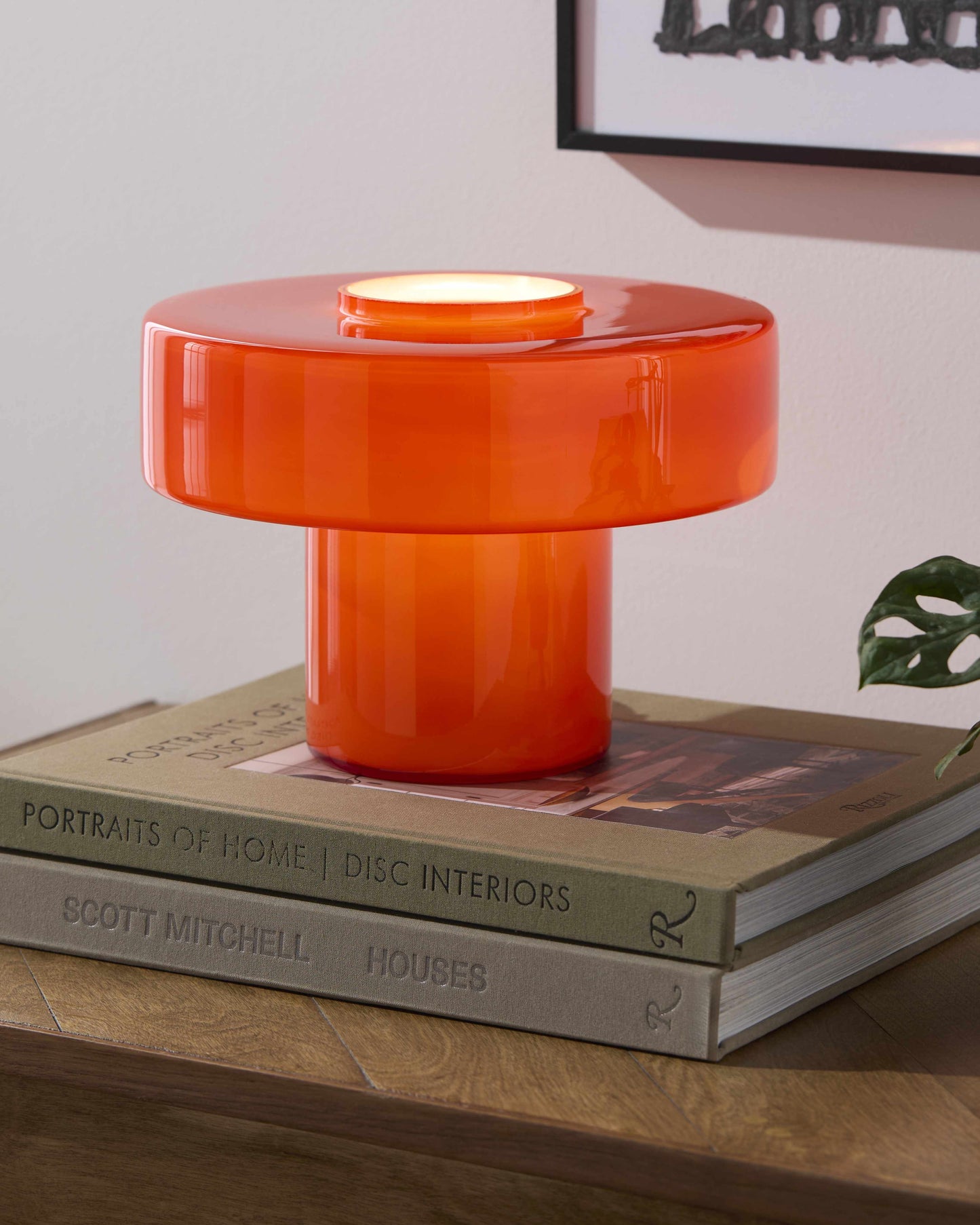 Lauenhagen Dark Red Table Lamp-0