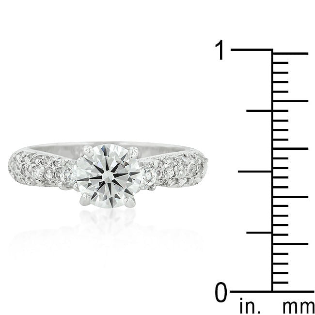 Classic Pave Bridal Ring-1