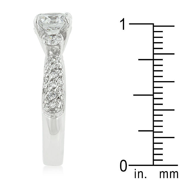 Classic Pave Bridal Ring-2