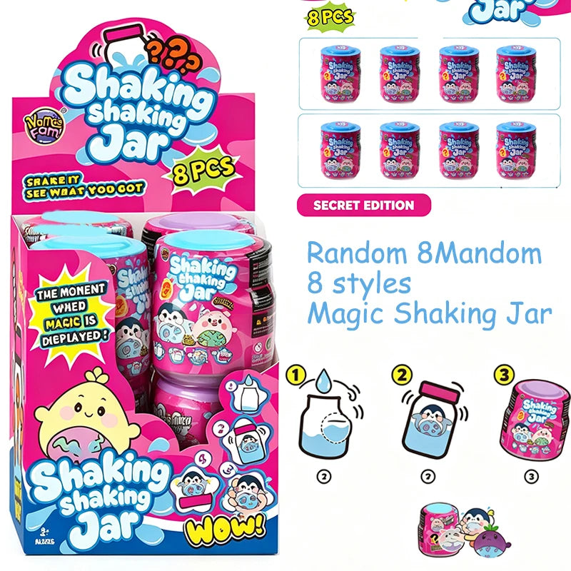 Peluche Magic Shaking Jar Jellykins