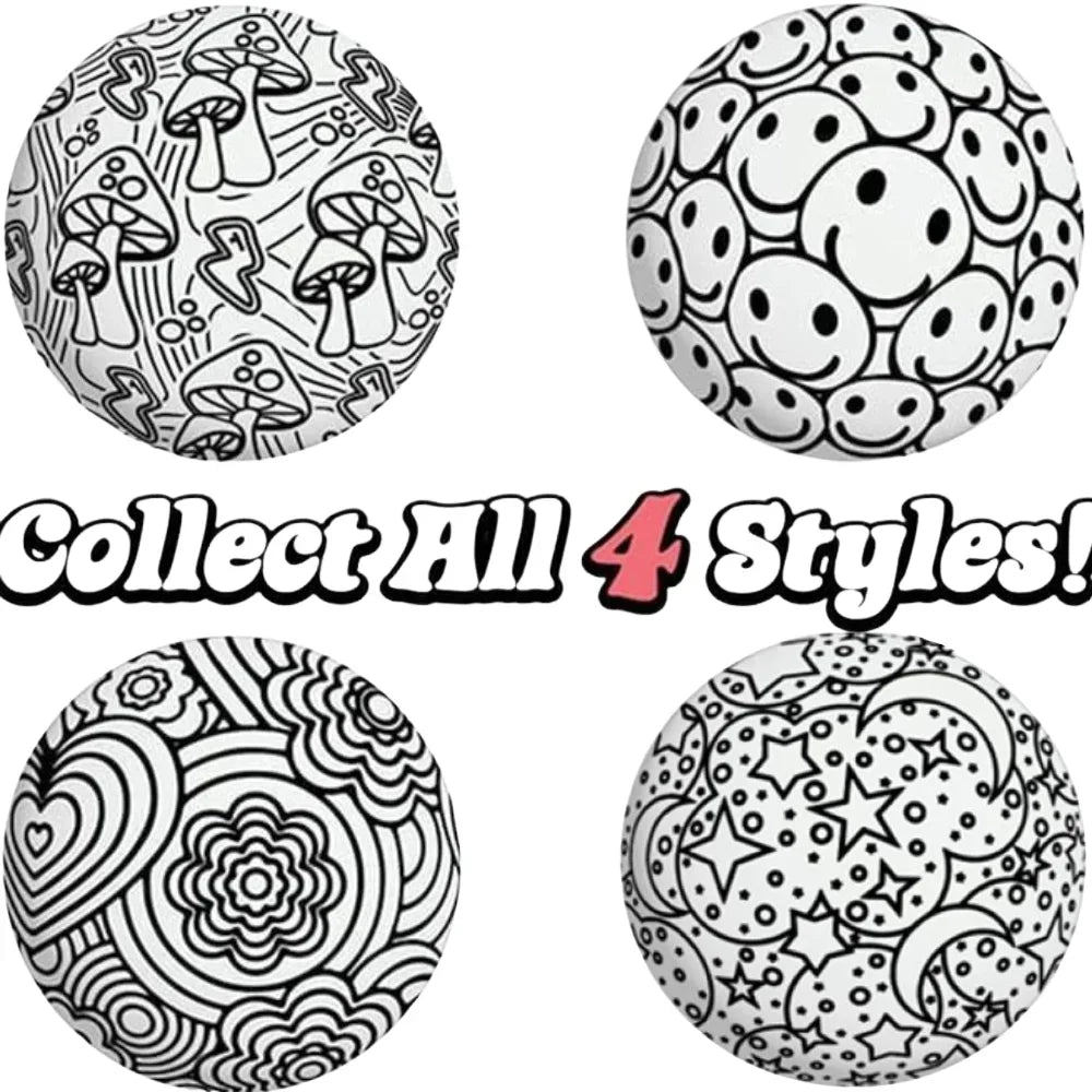 NeeDoh Graffiti Ball Blind Box Stress Squishy Toy