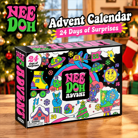 LOW STOCK 2026 NeeDoh 24-Day Christmas Advent Calendar