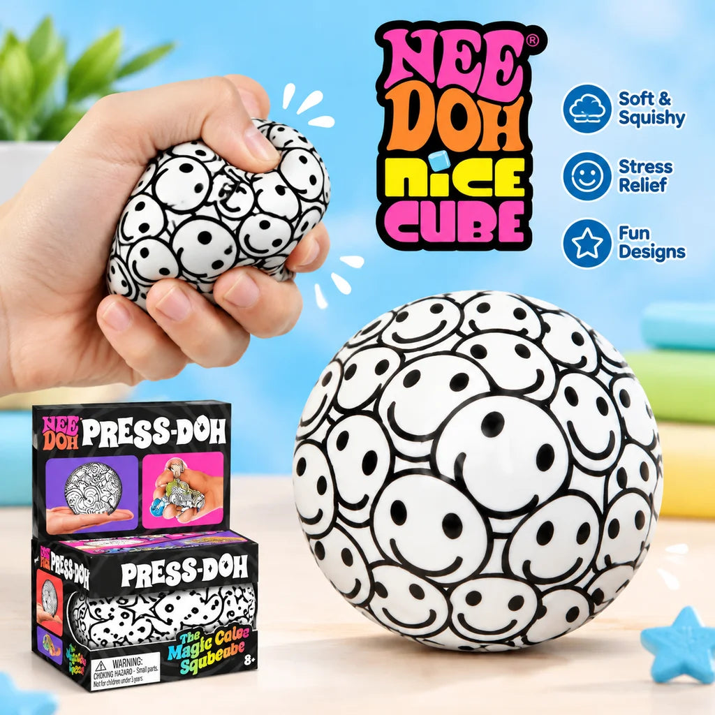 NeeDoh Graffiti Ball Blind Box Stress Squishy Toy