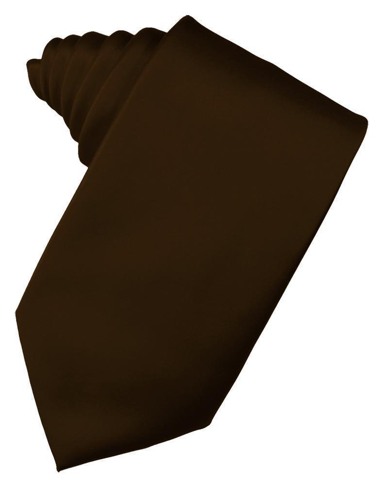 Luxury Satin Necktie Self Tie