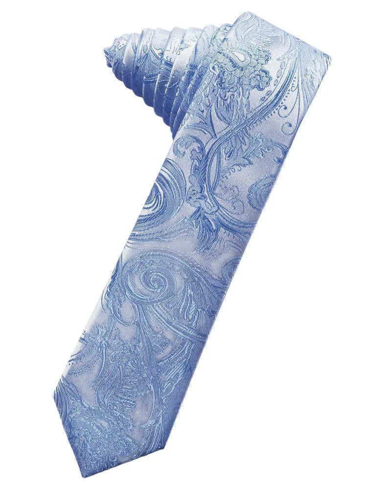 Tapestry Skinny Necktie Self Tie-42