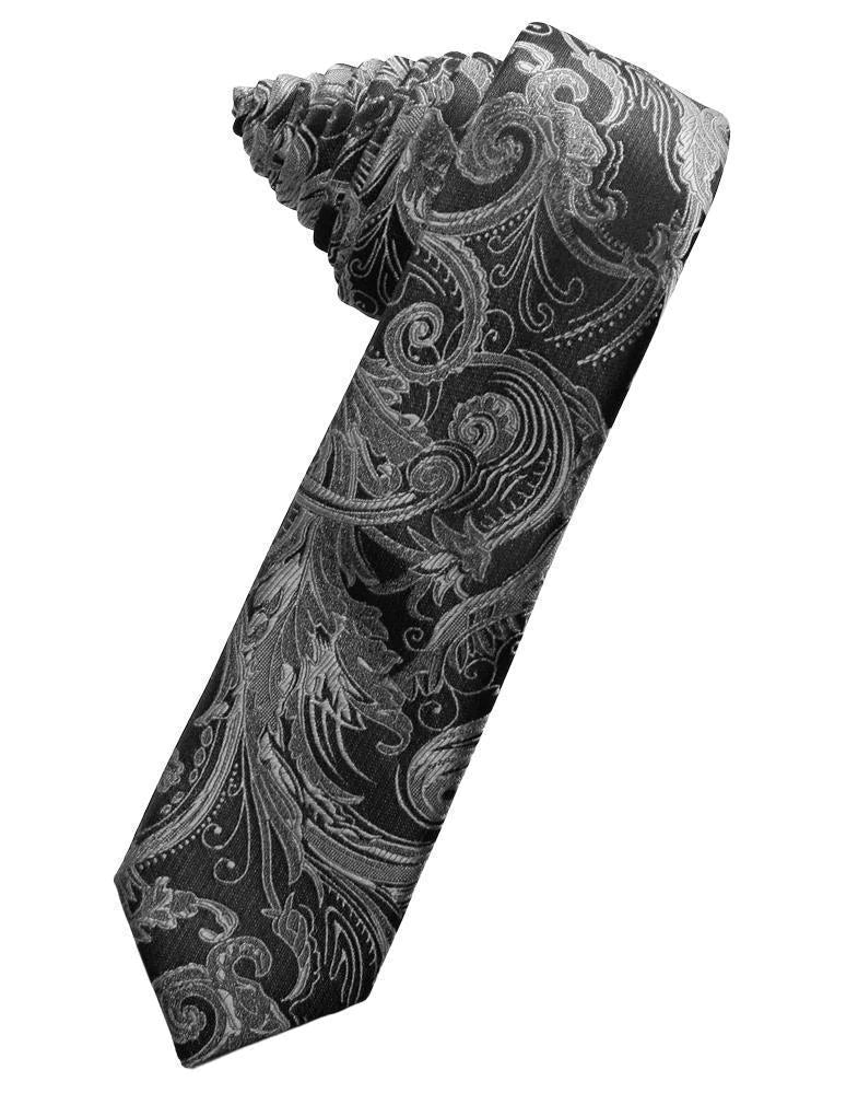Tapestry Skinny Necktie Self Tie-54