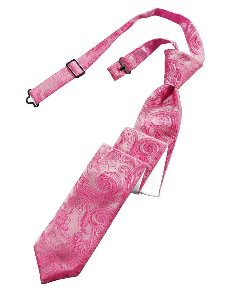 Tapestry Skinny Necktie Pre- Tied-50