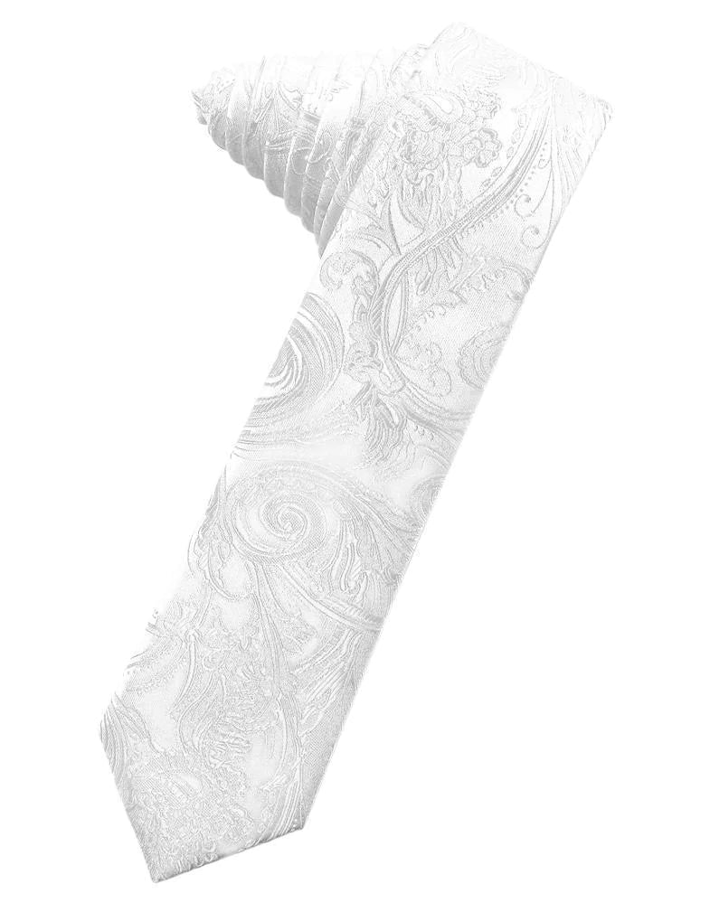 Tapestry Skinny Necktie Self Tie-60