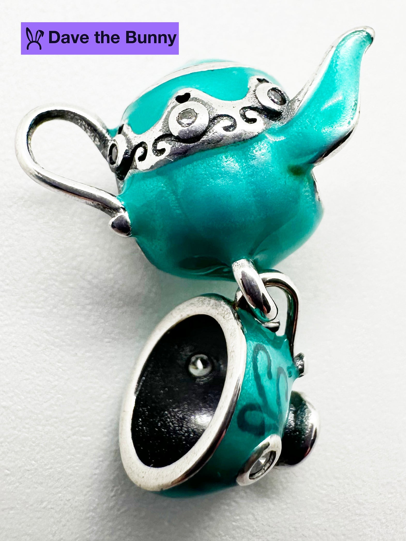 Tea Party Favors for Women - Elegant Stainless Steel Snake Chain with Metal Alloy Charm - Ideal Tea Party Favors, Thoughtful Tea Gifts for Tea Lovers, and Unique Tea Gift Options for Special Occasions-3