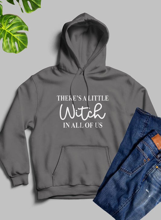 There's A Little Witch In All Of Us Hoodie-5