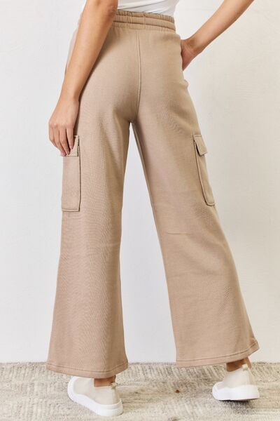 RISEN High Waist Cargo Wide Leg Pants-1