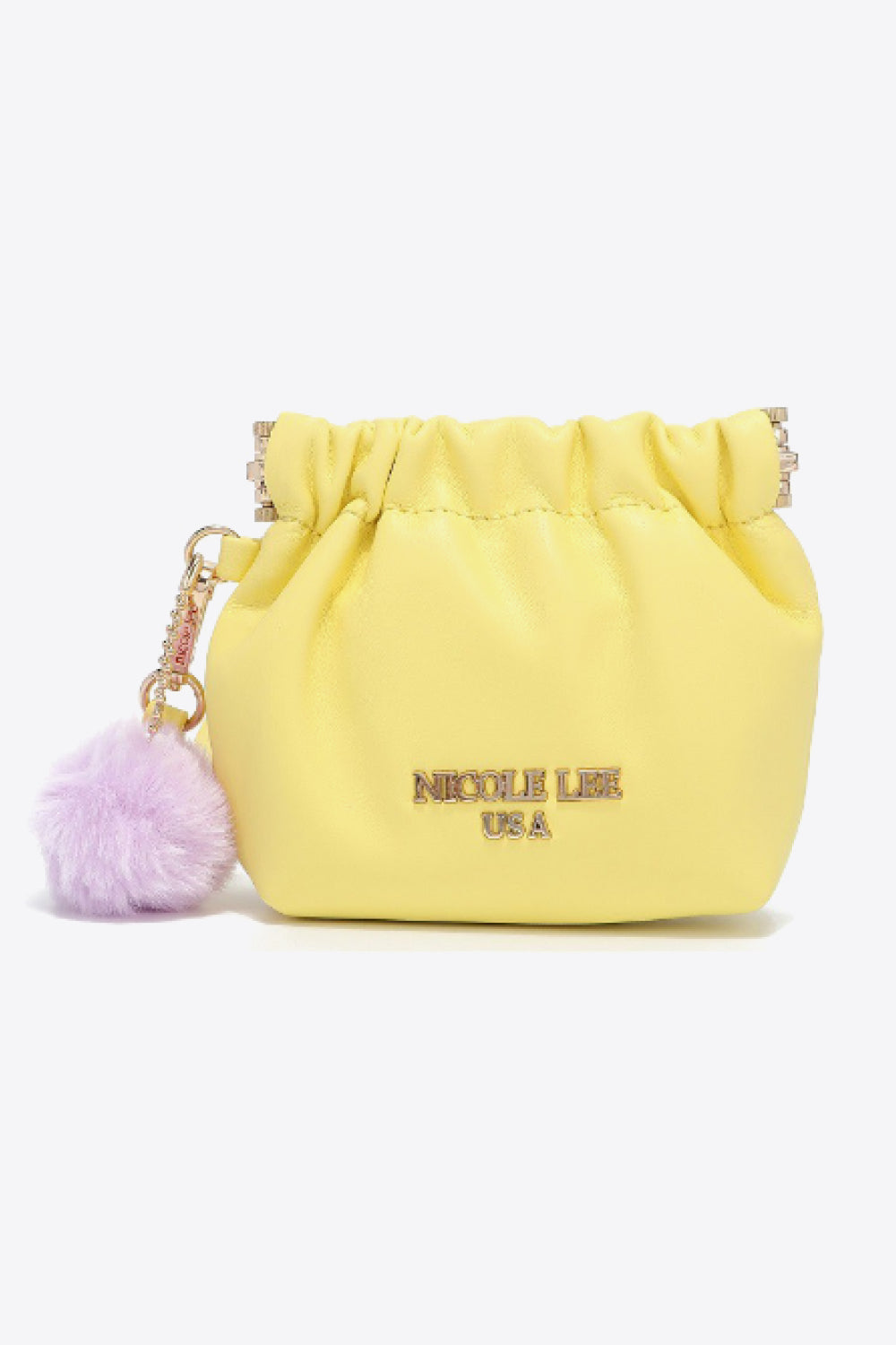 Nicole Lee USA Faux Leather Pouch-8