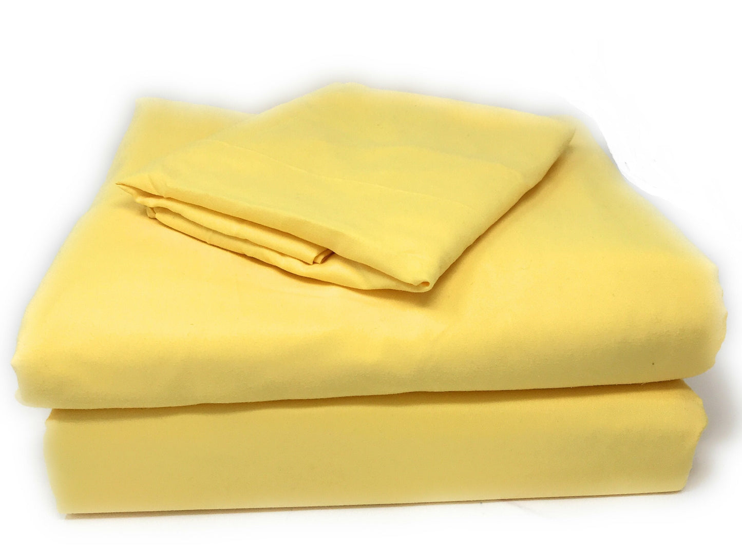 Tache Microfiber Sunny Yellow Bed Sheet Set (404-YS-BSS)-1