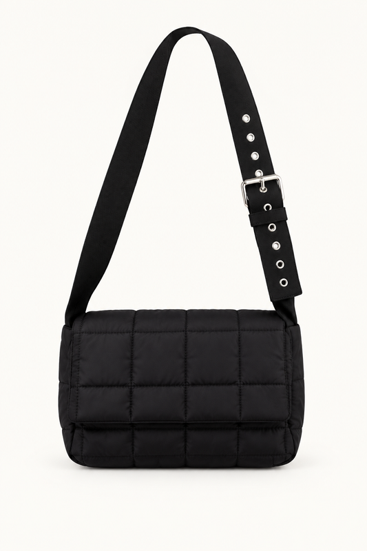Cassidy Quilted Puffer Crossbody Bag