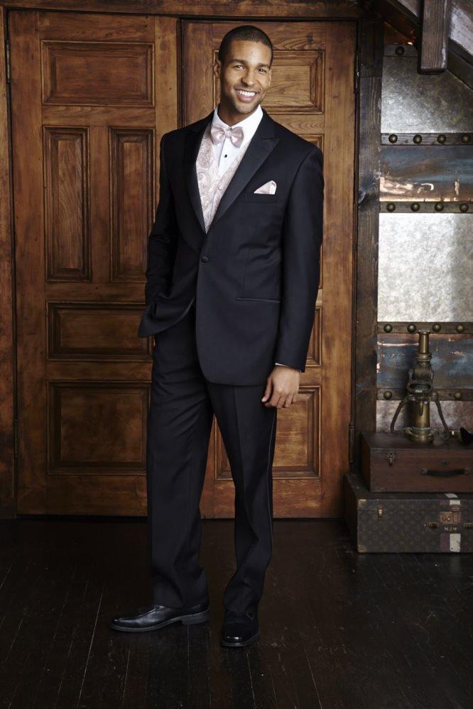"Vermont" Black Tuxedo Jacket-5