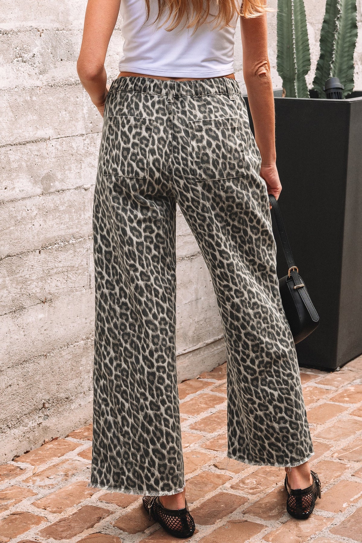 Frankie Straight Loose Leg Jeans-1