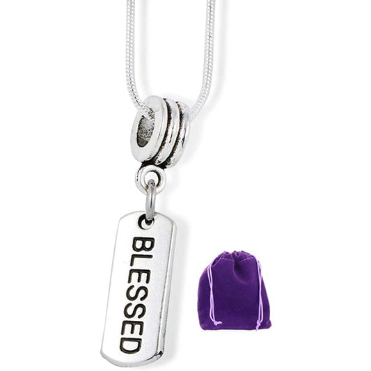 Blessed Necklace - Faith Religious Jewelry Chain Necklace-0