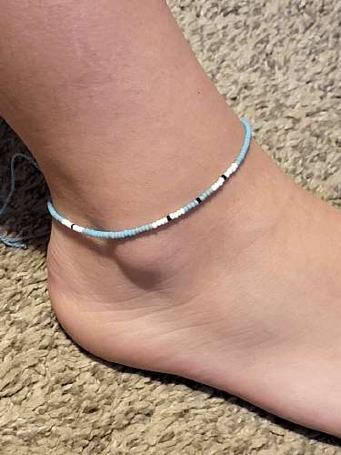 Cali Surf Anklet  - Blue-1