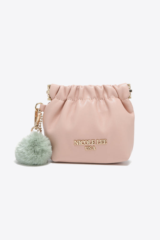 Nicole Lee USA Faux Leather Pouch-6