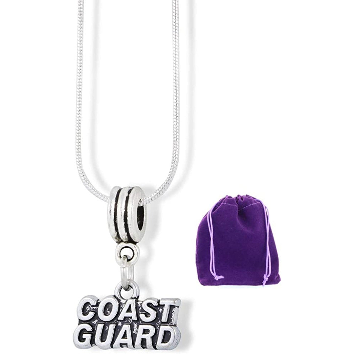 Coast Guard Necklace | A Great Coast Guard Pendant-0
