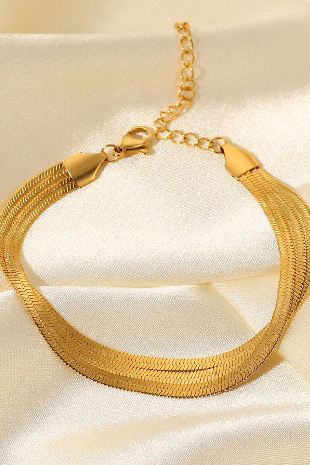 Triple-Layered Snake Chain Bracelet-1