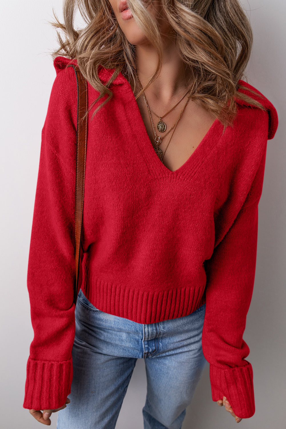 Avery Edge Sexy Elegant Sweater-2