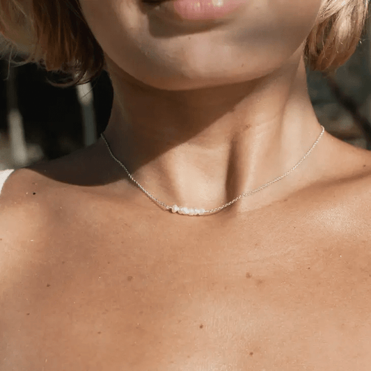 Asri  Row Necklace-0