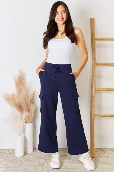 RISEN Drawstring Relaxed Cargo Pants
