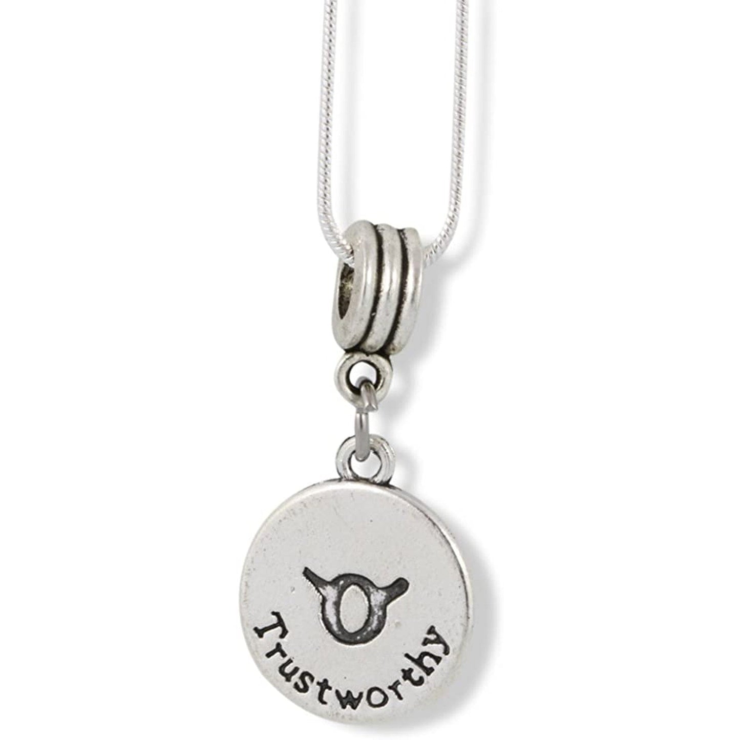 Taurus Astrology Horoscope Charm Snake Chain Necklace-1