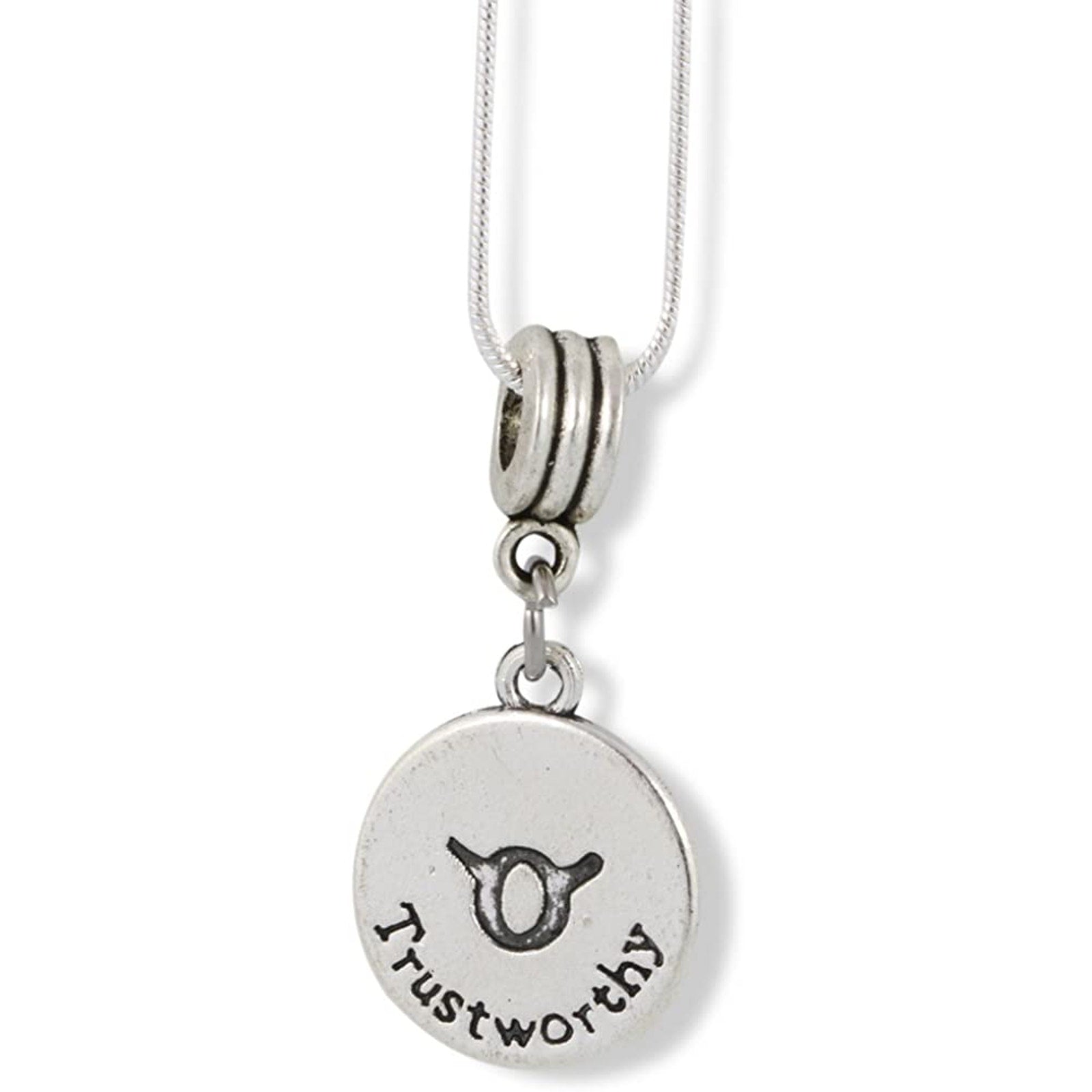Taurus Astrology Horoscope Charm Snake Chain Necklace-1