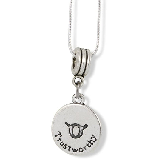 Taurus Astrology Horoscope Charm Snake Chain Necklace-1